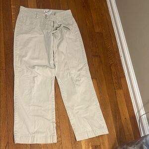 Lee Women's Beige Wide-Leg Trousers